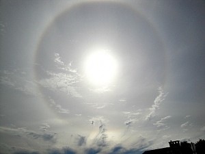 Seattle sun dog, 6-11-14